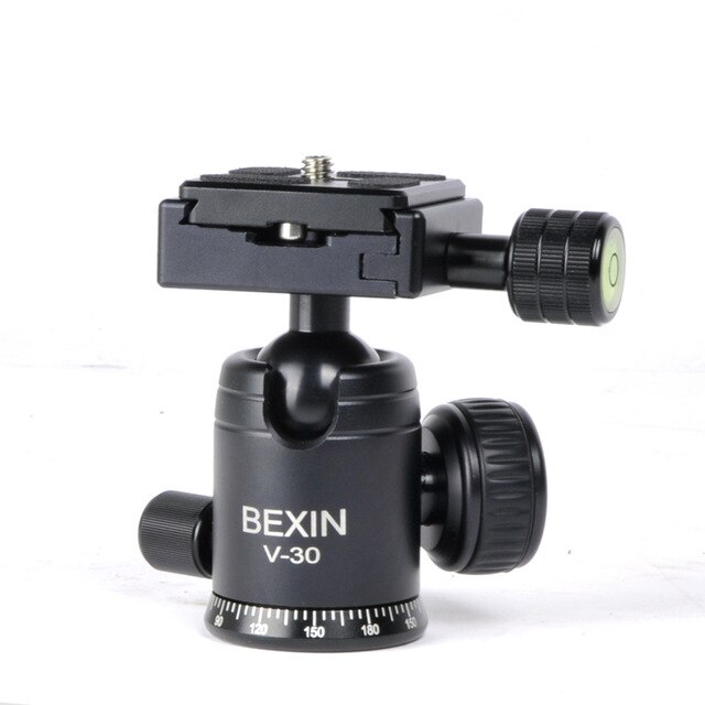 Bexin-tripé para câmera de viagem ou alumínio, acessórios para fotografia, pequeno, com cabeça redonda: Ball head