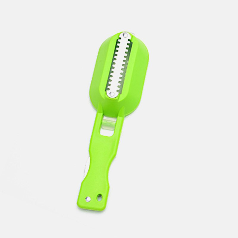 1PC Plastic Fish Scraping Device Cleaning Tool: 6
