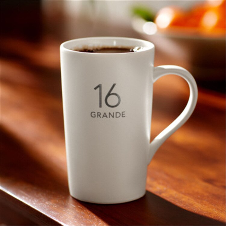 Large capacity ceramic cup cup coffee cup milk cup