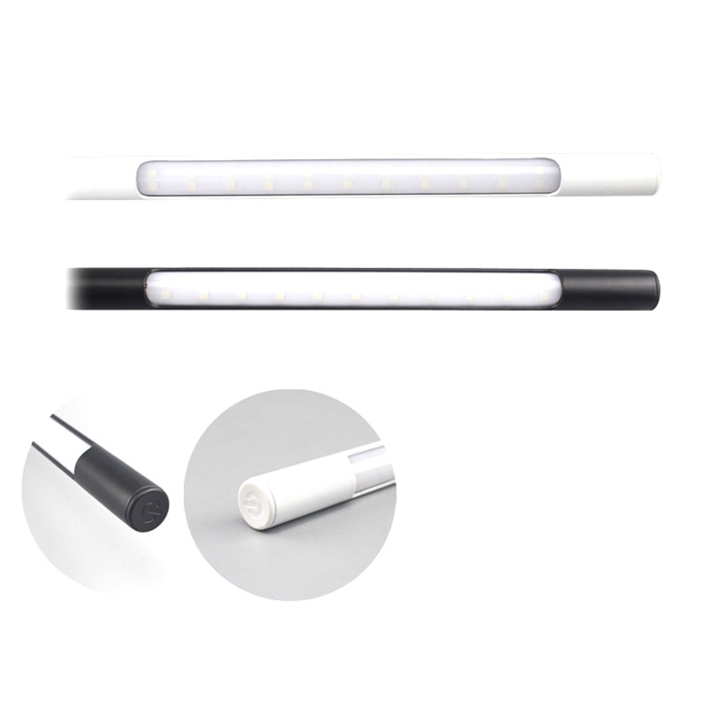 Touch Control Led Bureaulamp Usb Clip op Bureaulamp USB Opladen Lezen Tafellamp Oogbescherming Lamp voor Slaapkamer desktop XNC