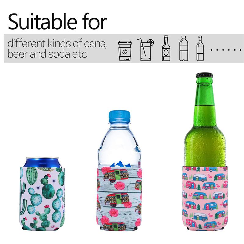 3 uds. Oculta de latas de cerveza de fundas para 330ml, fundas para latas, fundas térmicas para latas de cerveza, fundas para latas con enfriador