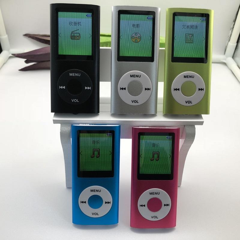 Reproductor de música a la , Reproductor de Radio HIFI Mp3, pantalla LCD Digital, grabación de voz, Reproductor de FM, altavoz, Reproductor portátil ligero