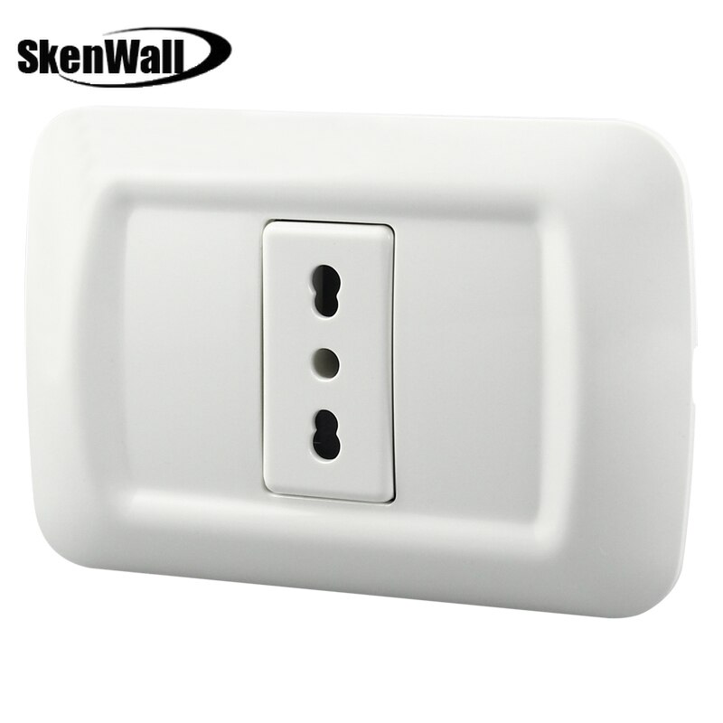 118 typ pc panel italiensk standard israelisk väggbrytare dold italiensk standard eluttag med usb