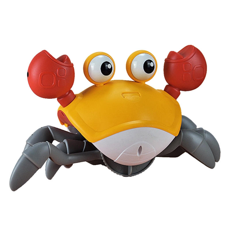 Mini crabe électrique drôle, nouveauté, musique dansante, fournitures créatives pour soulager l&#39;ennui des enfants