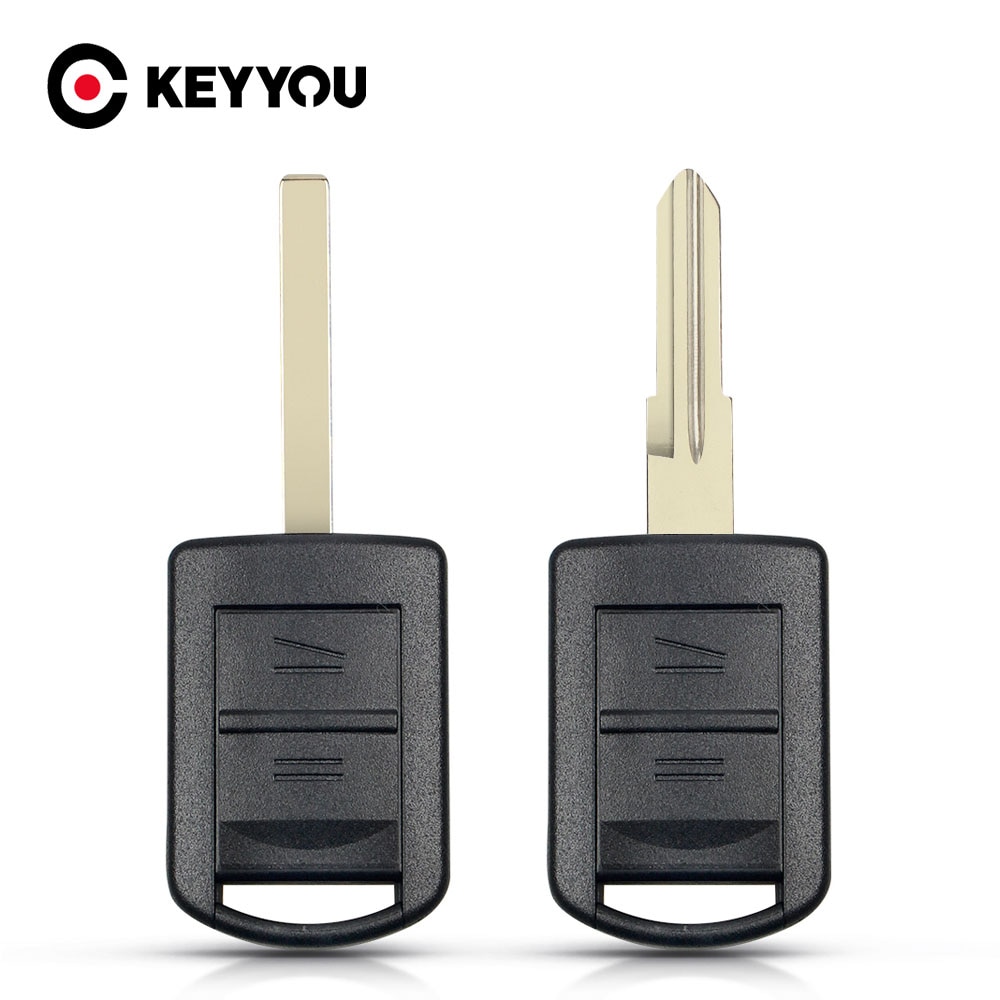 Keyyou 2 Knoppen Vervanging Remote Key Case Sleutel Shell Voor Vauxhall Opel Corsa Agila Meriva Combo Autosleutel Ongesneden Linker HU100 Blade