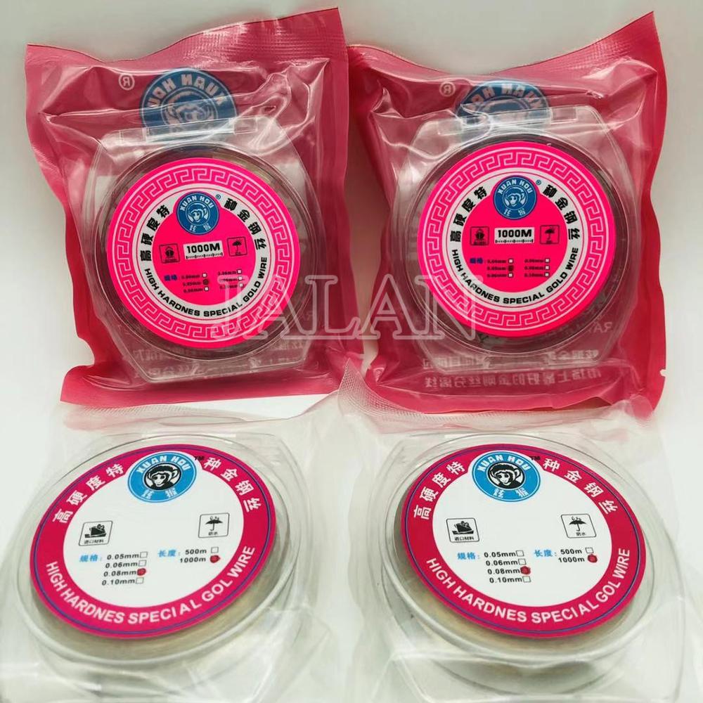 Xuanhou 1000m 0.04/0.05/0.06/0.08/0.1mm lcd tela oled fio separado alta dureza cola remover limpo fio ferramenta