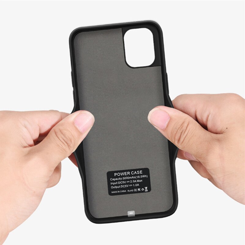 Funda de batería de 5000 Mah para Huawei P40, P40 Pro, P40 Pro + Plus, cargador inteligente, batería externa para Huawei P40