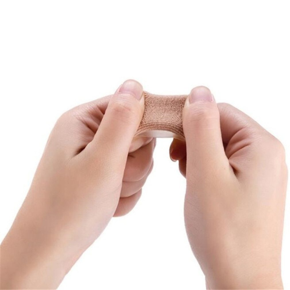 1 pc høj elastisk tå finger glattejern hammer tå hallux valgus korrektor bandage tå separator fodpleje bandage