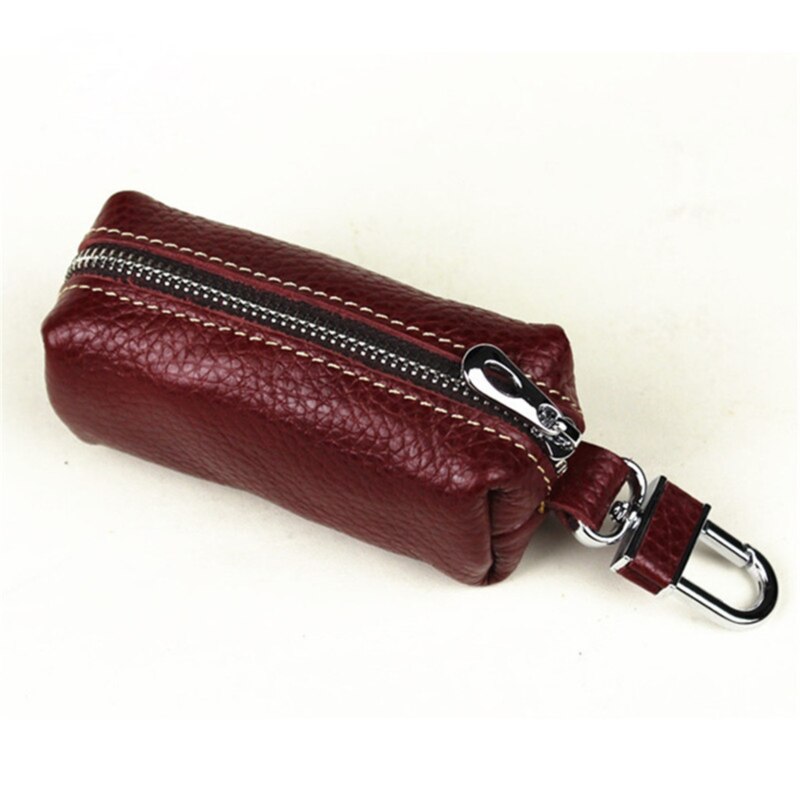 Leren sleutelhanger voor mannen, organizer voor huishoudster, dames sleutelhanger, portemonnee, sleuteltas, sleuteletui, autosleutels, portemonnees