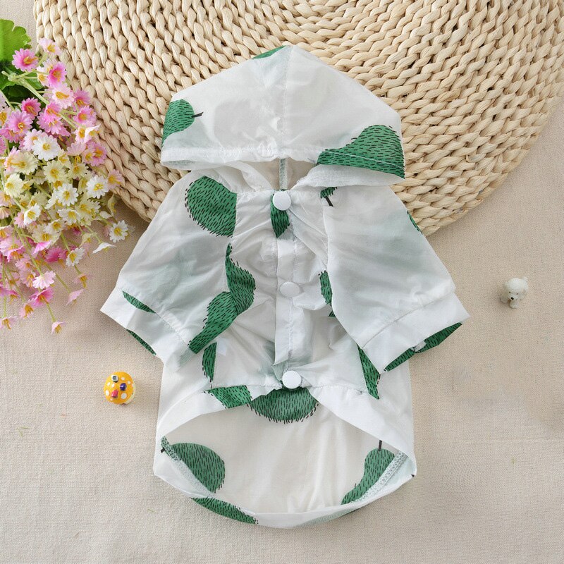 Zomer Kat Hond Zon Bescherming Kleding Ademende Kleding Cool Outdoor Huisdieren Hoodie Huisdier Rash Guard Zonnebrandcrème Poncho Hoodie