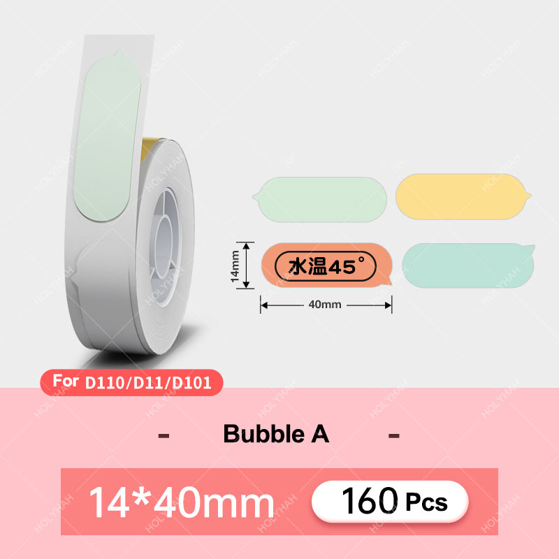 Niimbot D11 D110 D101 Mini Label printer paper Printing Label Waterproof Anti-Oil Price Tape Scratch-Resistant Label Sticker