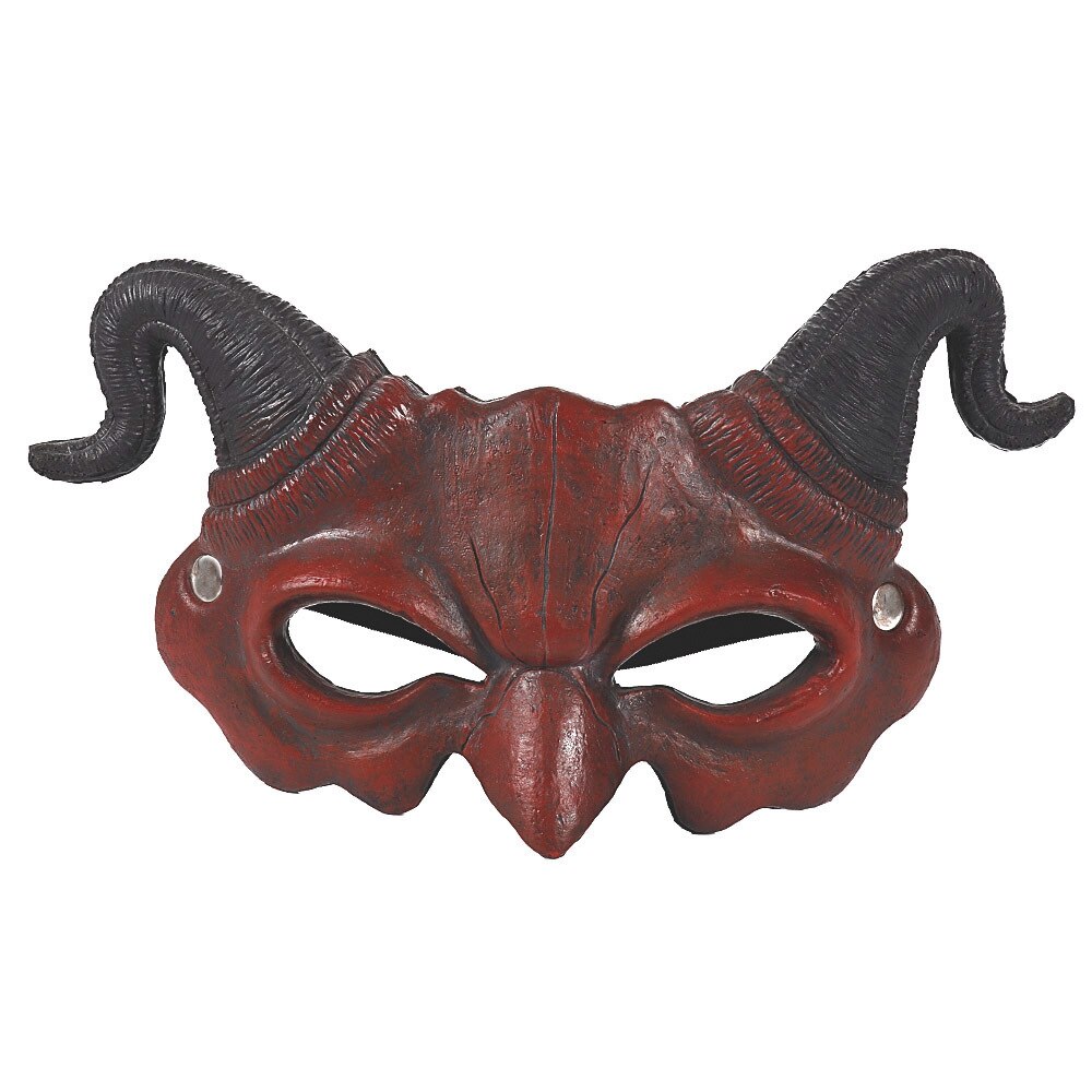 De Halloween máscara de Cosplay Shofar máscara de demonio de la PU máscara estilo británico Halloween de Carnaval puesta en escena de la máscara