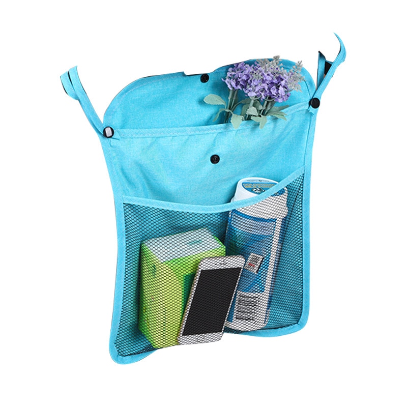 Bebé cochecito Carro de malla bolsa de almacenamiento carrito de bebé bolsa organizador de cochecito asiento transporte bolsa de accesorio para carrito