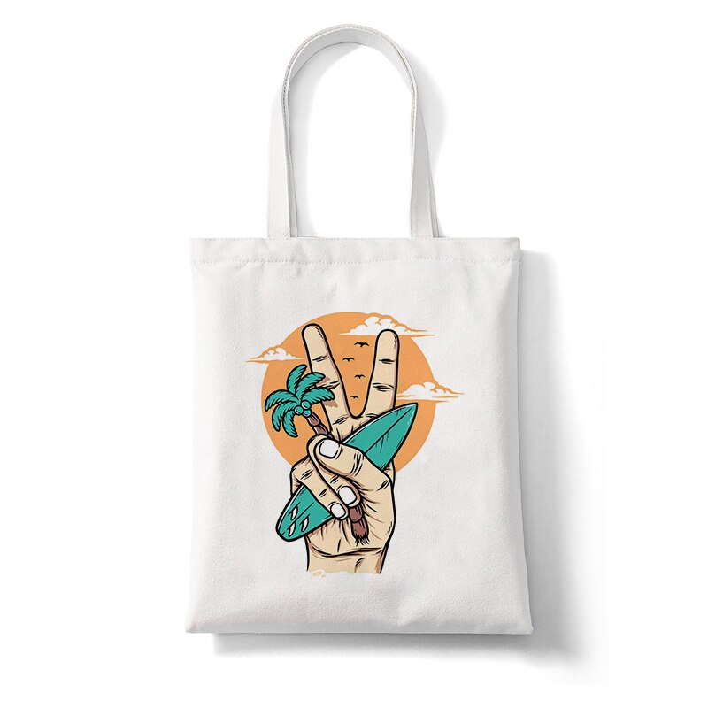 Pogue Leven Buitenste Banken Tv Print Shopper Bag Tote Bag Shopping Reistassen Canvas Handtas Grote Capaciteit College Strand tas: C160