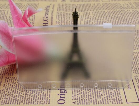 A5 A6 A7 PVC transparent Datei Kleinen Dinge Wächter für 6 Löcher lose Blatt Spirale Bindemittel Notizbuch Planer Agenda Filofax: A6