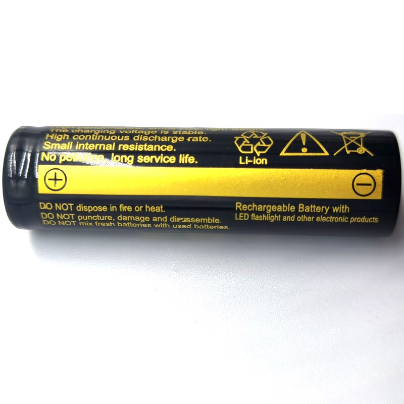 Batterie rechargeable Li-Ion 18650, 3,7V, 19900 mAh, pour lampe à LED chaude, de , 1 à 20 pièces