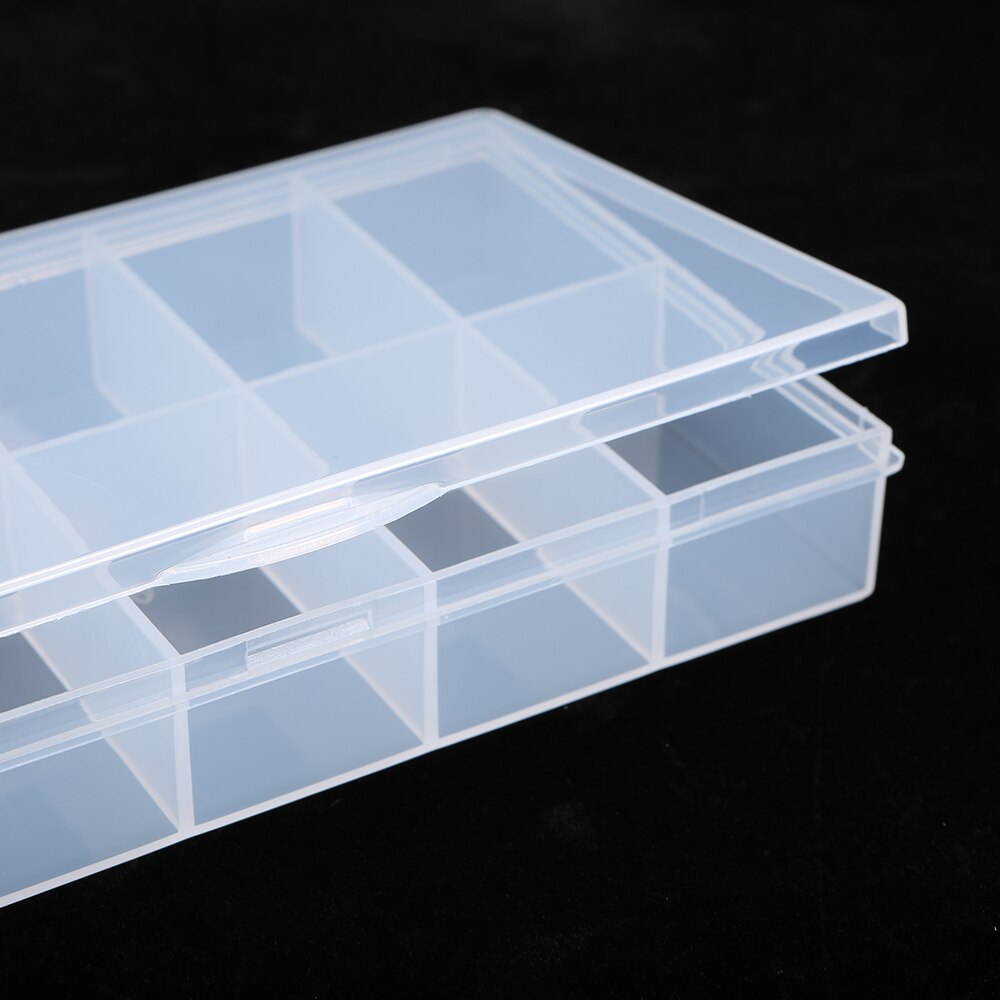 Bærbar gennemsigtig lastboks  a4 papir opbevaringsboks enkelt rum værktøj papirvarer opbevaringsboks