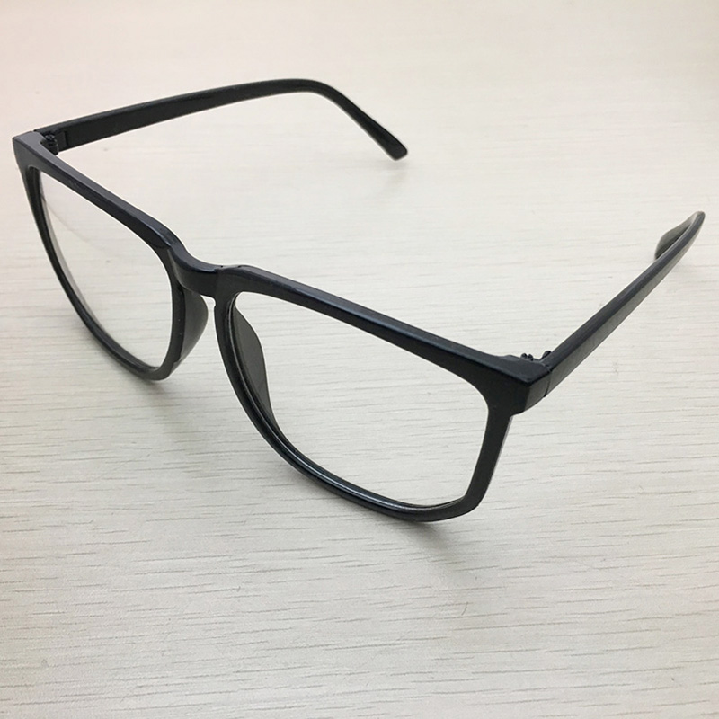 TinffGan Große Gläser Rahmen Frauen große Brillen Rahmen Männer Brillen Rahmen pc Spektakel schwarz Brillen oculos de grau: C1 hell Schwarz