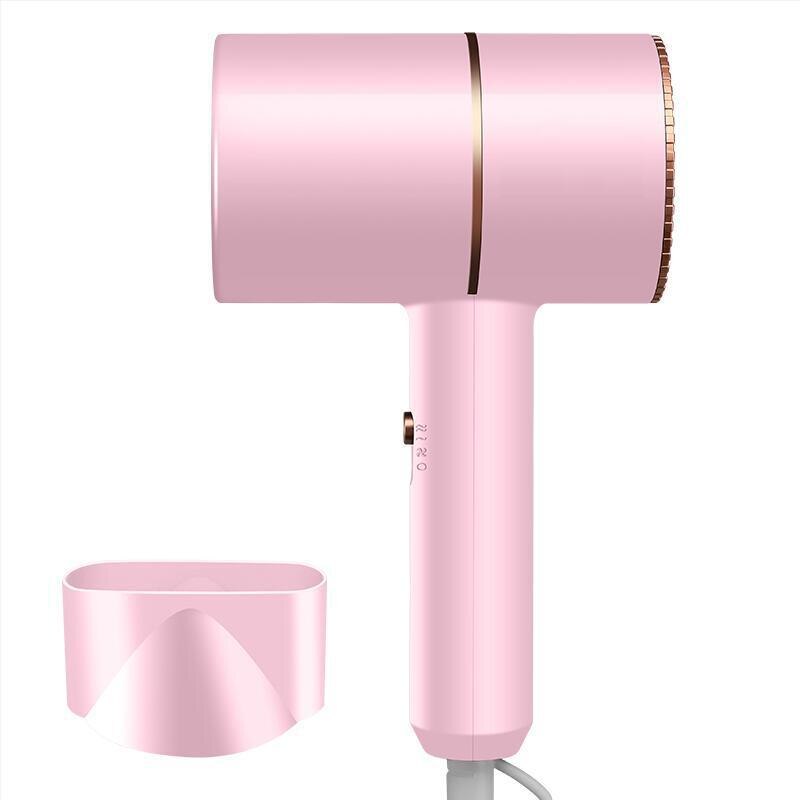 Hair Dryer Household Hair Dryer Heating and Cooling Air Hair Dryer Household Appliances High Power Hair Dryer: pink / EU