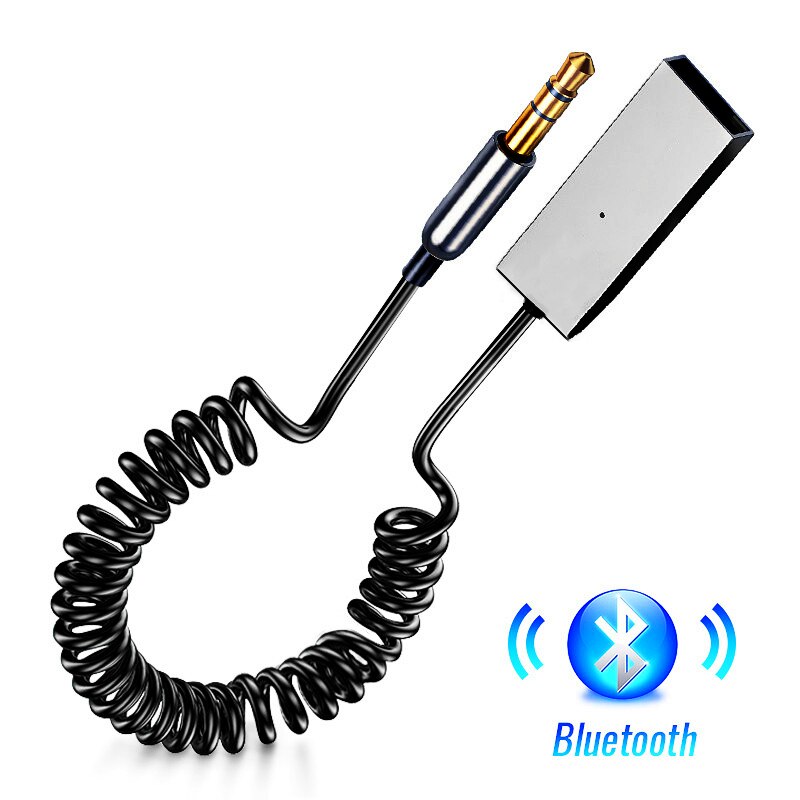 Aux Bluetooth Adapter Dongle Kabel Voor Auto 3.5Mm Jack Aux Bluetooth 5.0 4.2 4.0 Mic Ontvanger Speaker Audio Muziek zender