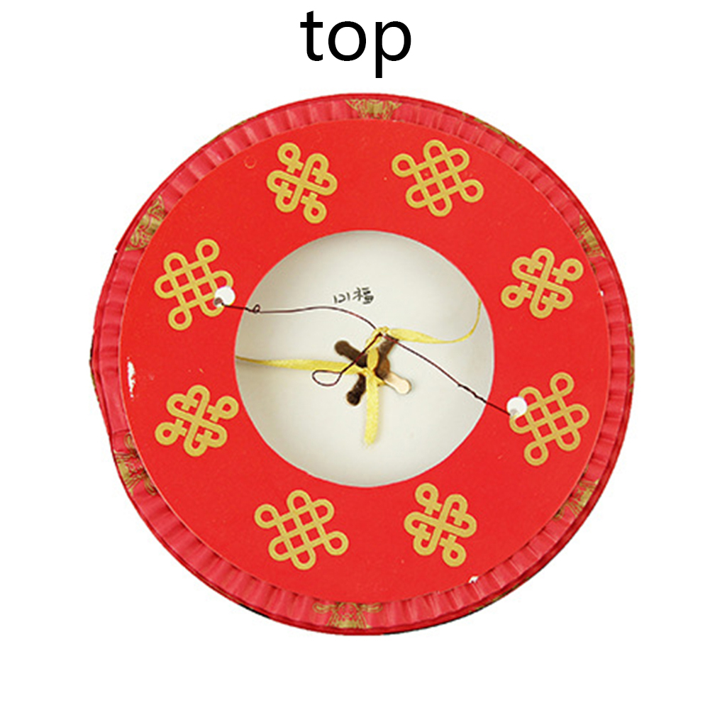 1pc Chinese Spring Festival Year Red Paper Lantern Home Decoration Calligraphy Pendant Traditional Red Lantern