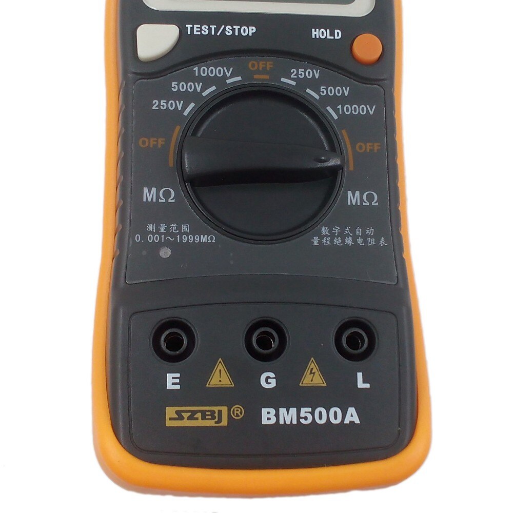 Digital Resistance Meter BM500A 1000V 1999M Digital Insulation Resistance Tester Meter Megohmmeter Megger Multimeter