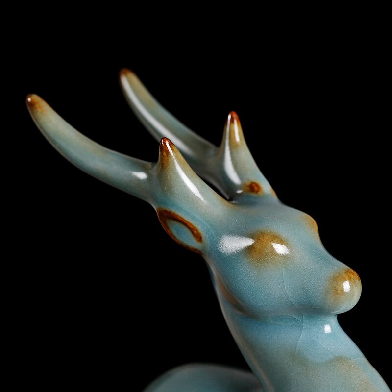 Ruyao 'S Favoriete Thee: De Ornamenten Op De Thee Tafel Zijn Begeleid Door Herten