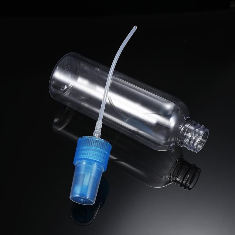 2PCS 100ml Portable Transparent Empty Sprayer Bottle Perfume Container Refillable Makeup Liquid Oil Organizer Bottles Storage