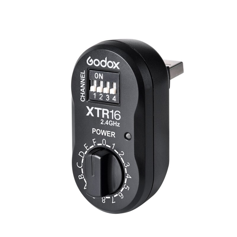 Receptor DE Flash Godox XTR16 / XTR16S 2,4G para transmisor DE XT-16 X1TC X1TN AD360 AD180, QT QS GT GS SK DE la serie V850 V860
