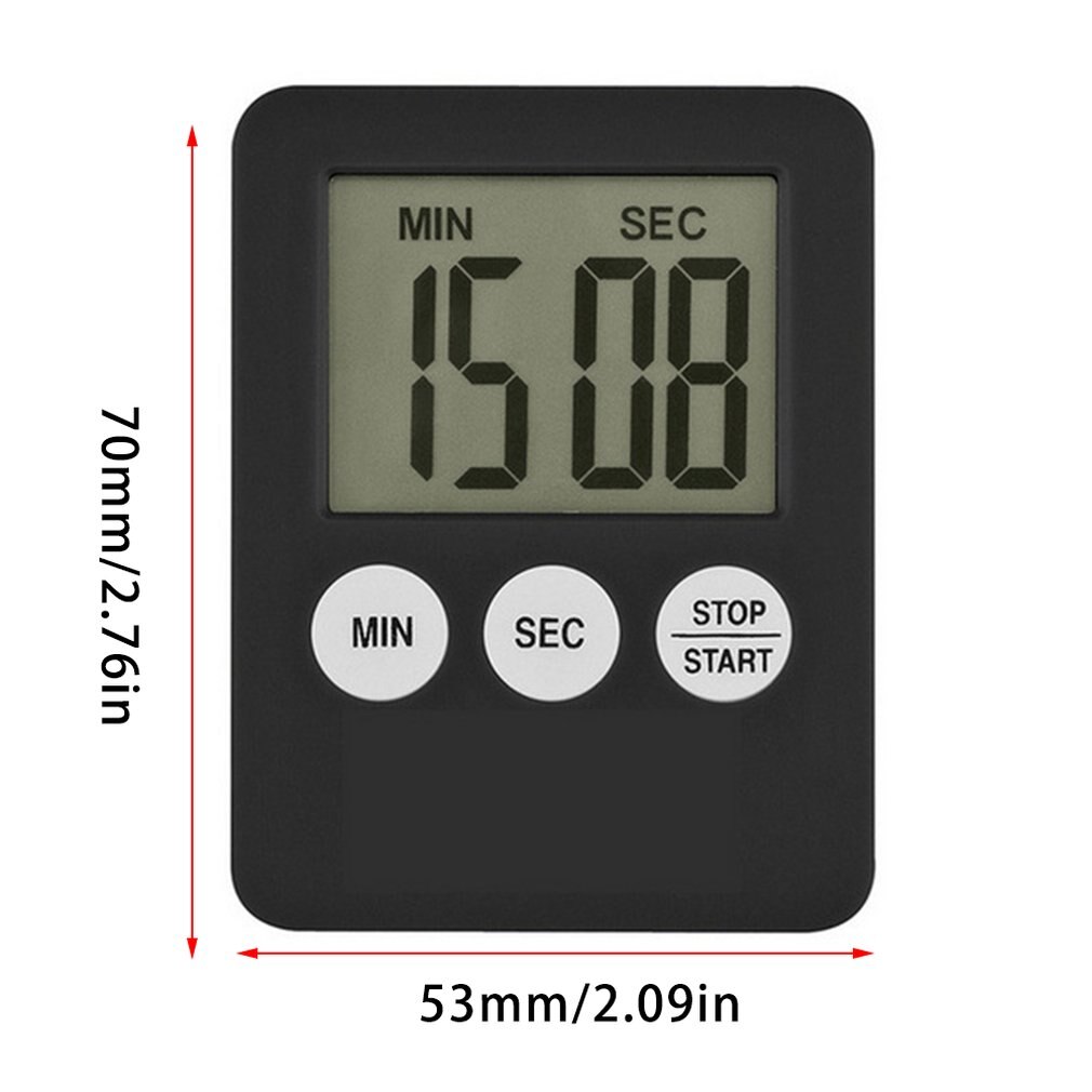 Led Digitale Keuken Elektronische Timer Countdown Medicatie Herinnering Kookwekker Thuis Keuken Trigger Timer