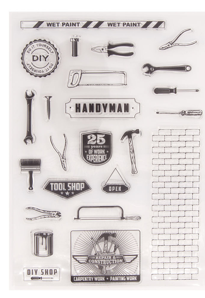 Świąteczne przezroczyste stemple Silikonowe przezroczyste stemple robić tworzenia kartek i scrapbookingu DIY: Gęsi żółty