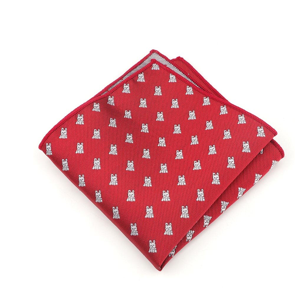 Mannen Polyester Zijden Zakdoek Pocket Plein Vintage Stof Zakdoeken Paraplu Auto Vis Vliegtuigen Fiets Borst Handdoek 23*23 cm: 8