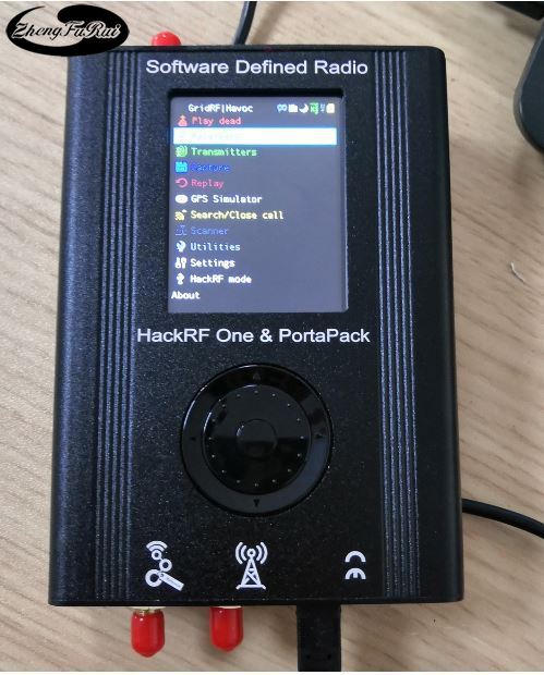 hack RF one +Portapack H2 (touch screen 360-degree knob) complete set of finished products