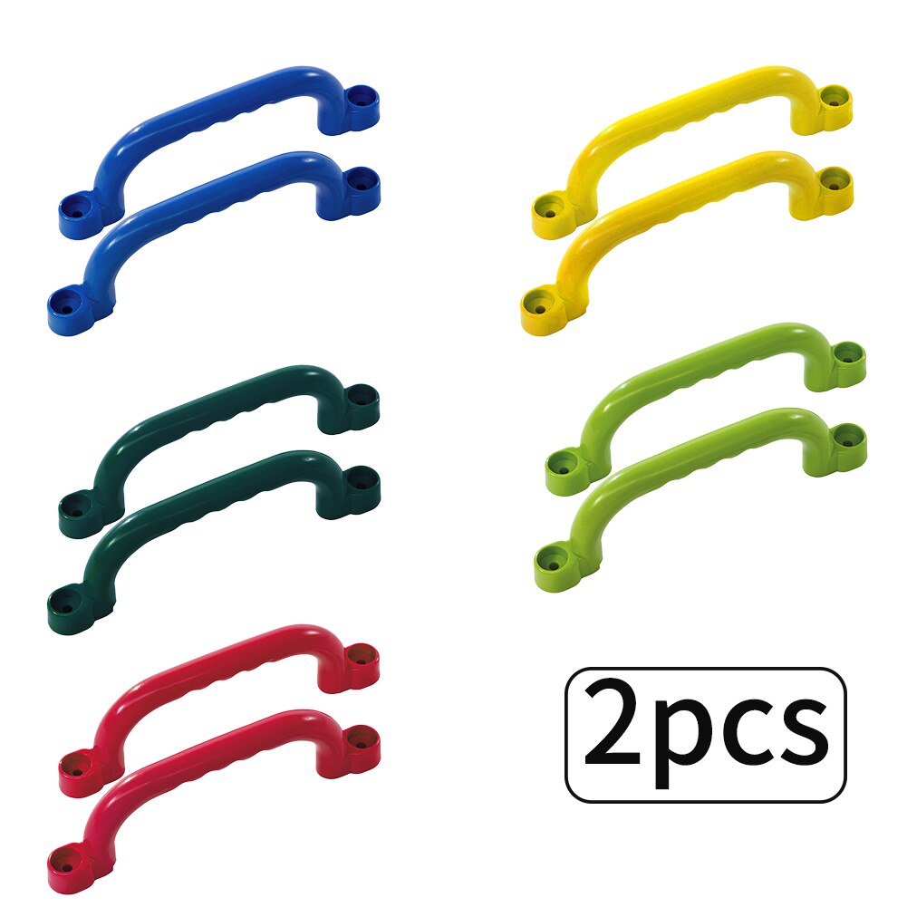 2Pcs Boom Huis Plastic Handvat Klimrek Voor Kids Houdt Accessoires Vermaakmateriaal Veiligheid Fitness Muur Grips Antislip