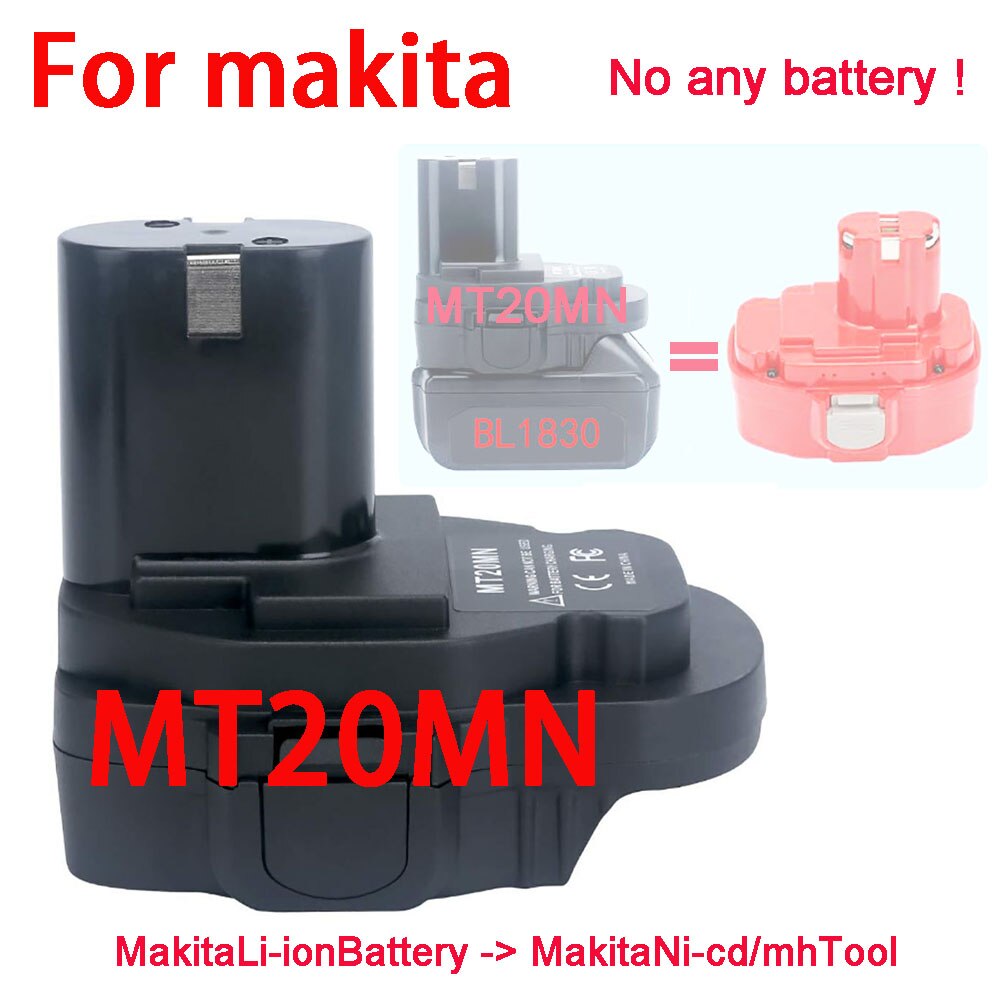 Adapter BL1830 konwerter MT20BSL/DL użyj Makita 18V akumulator litowo-jonowy na Milwaukee Bosch Dewalt Ryobi Hitachi Metabo Worx Devon narzędzie: MT20MN