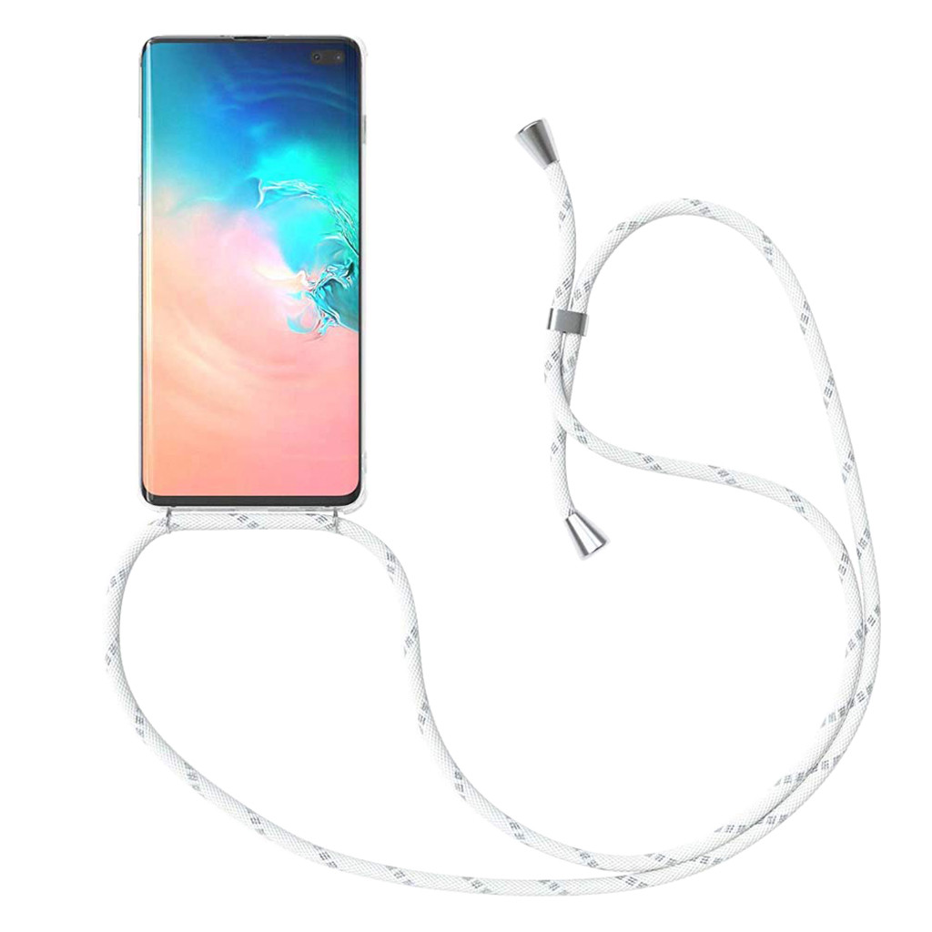 L2in1 funda de teléfono móvil colgante sobre la correa de la cuerda del cuello del teléfono móvil para Samsung S10/S10 Plus/S10 e/S9/S9 Plus/S8/S8 Plus: for S8 / B