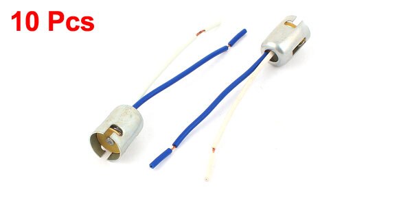 X Autohaux 2/3/5/10 Stück 1156 Ba15s S25 parallel Auto Heckbremsbirne LED Dreh dich Schwanz verdrahtet hell Verlängerung Steckdose Verbinder