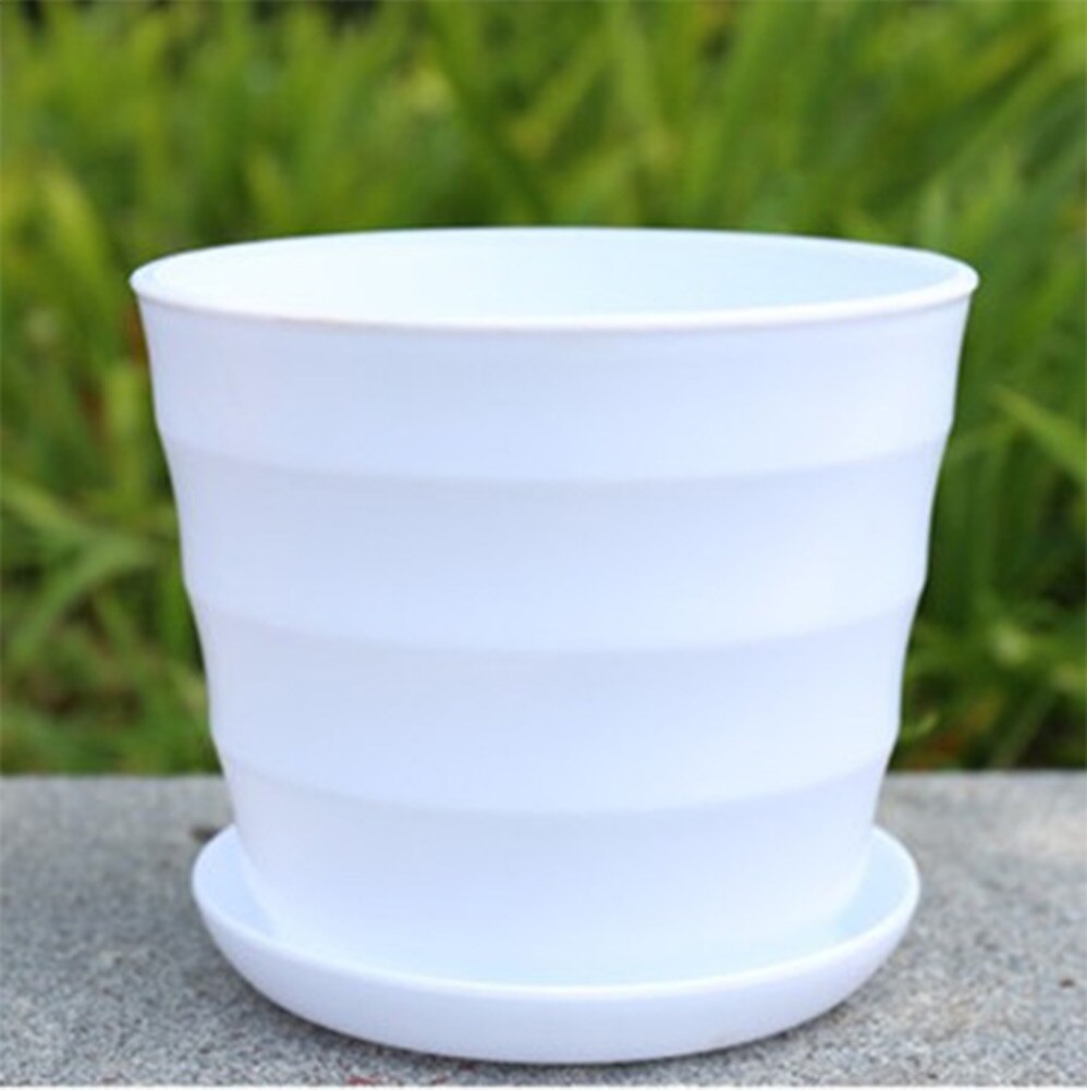 Mini caja de plástico blanca para cultivo, maceta para flores, plantas suculentas maceta para, decoración para el hogar, macetas para guardería, 10 piezas