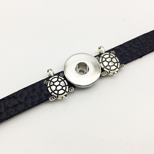 One Direction Jewelry Bracelets For Women Tortoise Retro Leather Snap Button Bracelet Bt614 (fit 18mm 20mm Snaps)