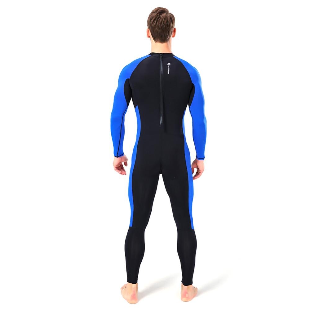 Mannen Wetsuit Surfen Zwemmen Lange Mouwen Back Zip Volledige Pak Sportkleding Voor Duiken Surfen Zwemmen Pak