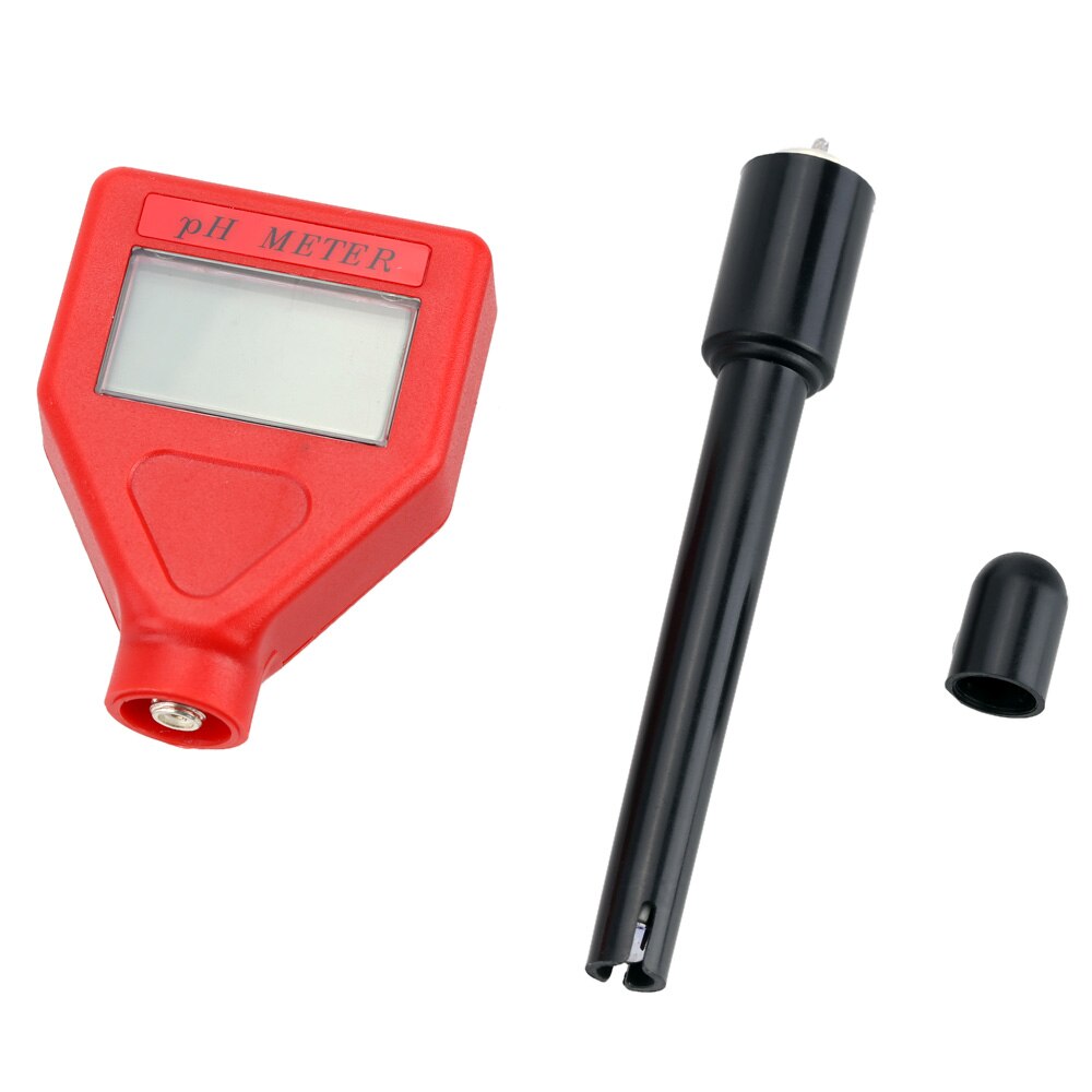 Mini Pen Type pH Meter with pH Electrode LCD Backlit Display Acidimeter Industry and Experiment Analyzer Rechargeable pH-Meter