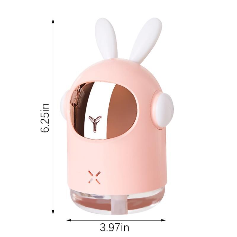 300mL Car Air Humidifier Aromatherapy Humidifier Air Damper Aroma Diffuser Machine Essential Oil Ultrasonic Mist Maker Quiet
