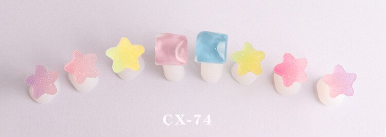 8pcs/lot Nail Silicone Finger Separator Japanese Fudge Manicure Pedicure Separator Nail Toe Separator Straighteners Care Tool: CX-74