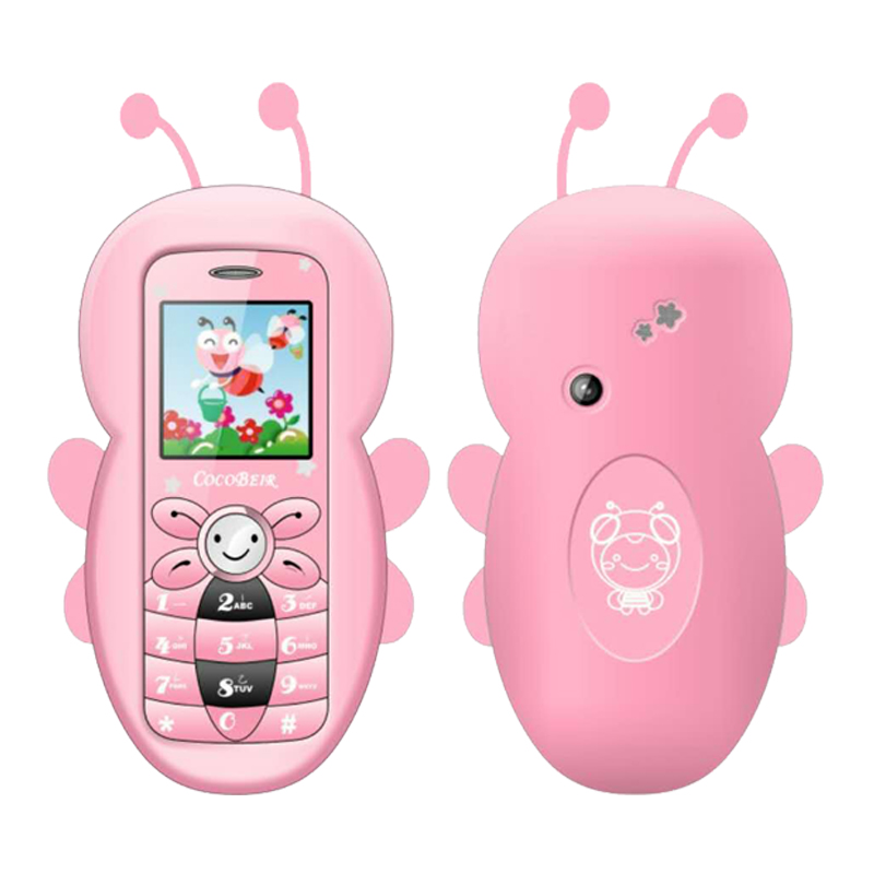 Mini Cute Cartoon Bar Phone Dual Sim Card Mobile Phone Bluetooth Student Child Cellphone With Camera