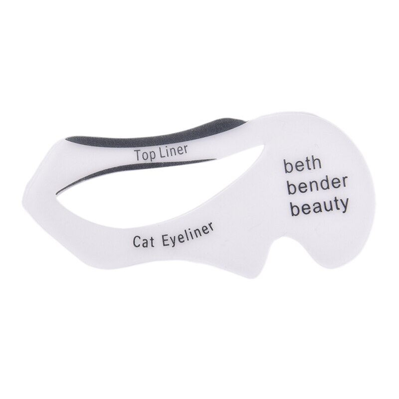 2Stck Eyeliner Schablonen geflügelt Eyeliner Schablone Modelle Vorlage Gestaltung Werkzeuge Augenbrauen Vorlage Karte Lidschatten machen-hoch-Werkzeug