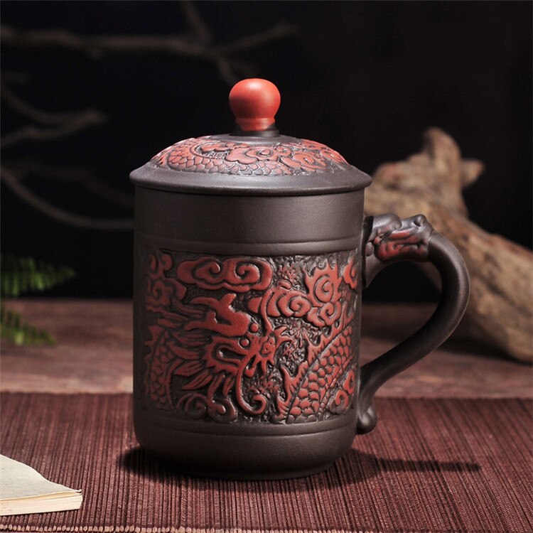 EatingBiting Chinesisches Zisha-Tee-Haustier, Schwein, Tee- Haustier, Handgefertigtes Lila Ton, Teetablett Für Kungfu-Geschenk, Wasser-Teetablett, Zubehör, Oolong-Tee, Heimdekoration
