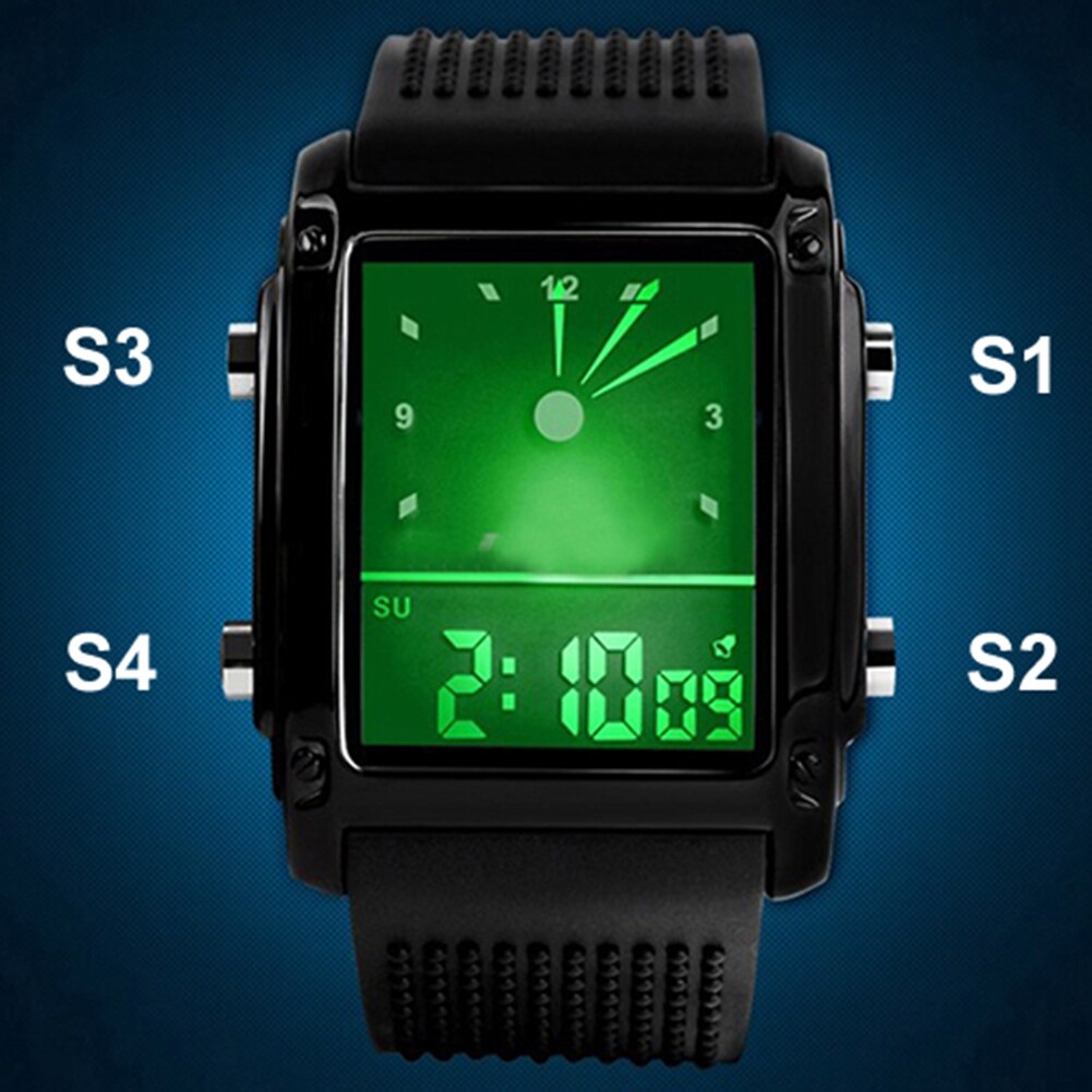 Mode Vrouwen Mannen Horloge Digitale Led Chronograph Quartz Sport Polshorloge Casual Unisex Digitale Horloge Sport Horloge Mannelijke Vro