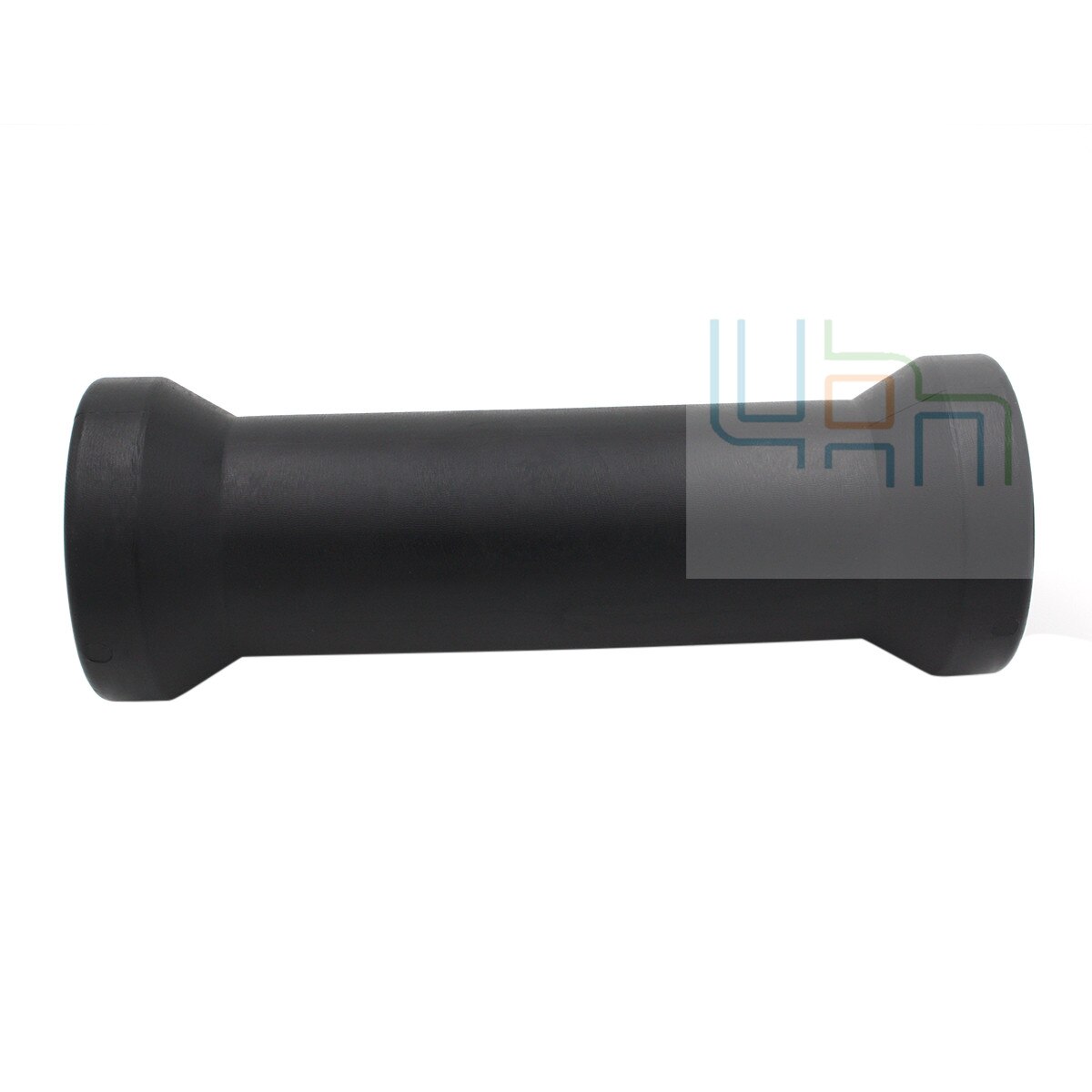 NEGRO GOMA carrete barco remolque 5/8 "agujero tamaño, longitud 8 pulgadas