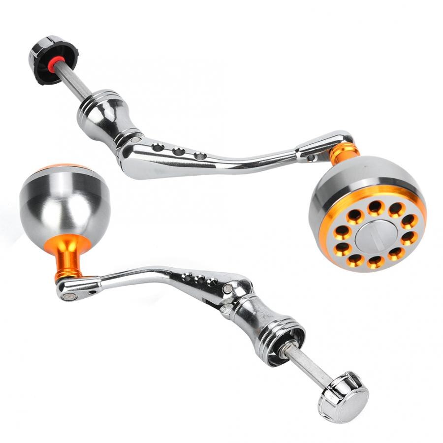 Fishing Reel Handle Rocker Arm CNC Metal Fishing Reel Wheel Handle Rocker Arm Fish Accessory Replacement Parts for Shimano Reel