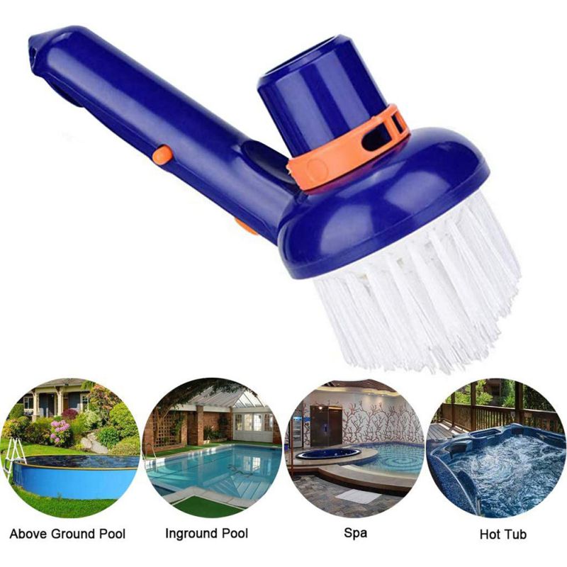 Swimming Pool Steps And Corner Vacuum Brush Cleaning Brushes For Swimming Pools Springs Tubs And Ponds